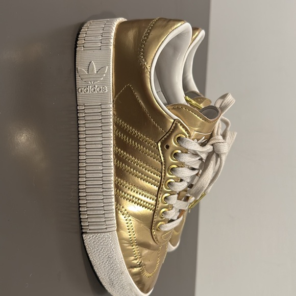 ADIDAS Originals Sambarose Gold Sneakers - Picture 8 of 10